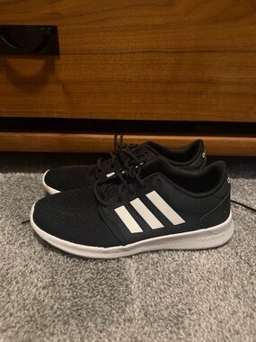 adidas Kids Black and White Everyday Sneakers